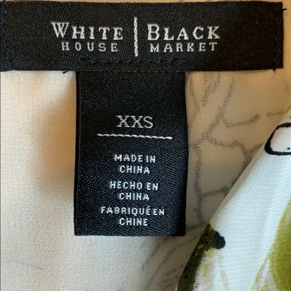 White House Black Market dress shirt size XXS - Picture 4 of 12